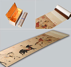 达尔罕茂明馆藏书画复制博物馆书画复制服务